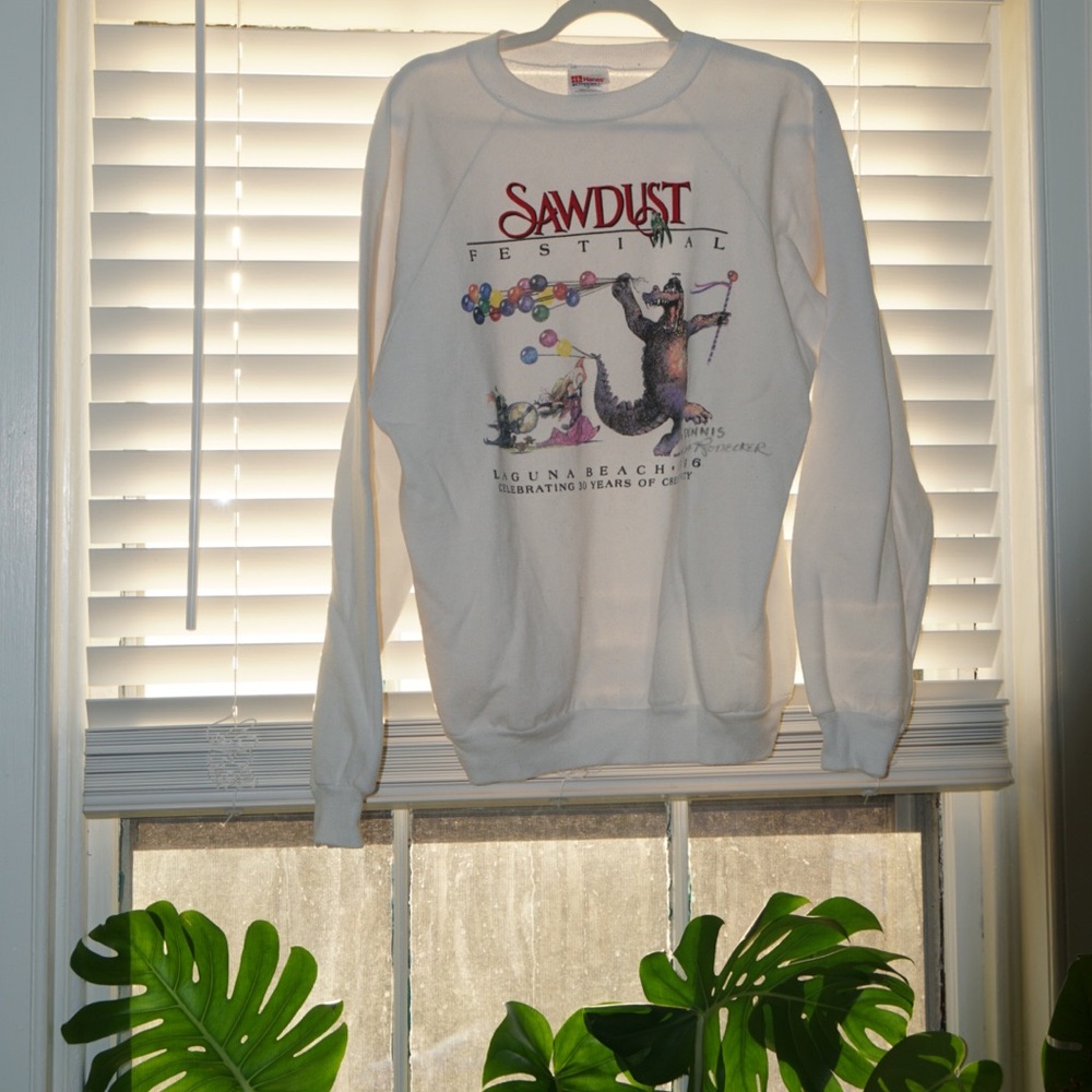 Vintage Laguna Beach Sawdust Festival Crewneck